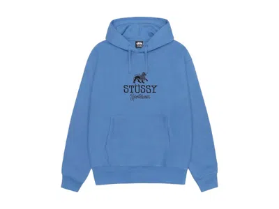 Pre-owned Stussy Men's  Sportswear Hoodie In Pacific Blue