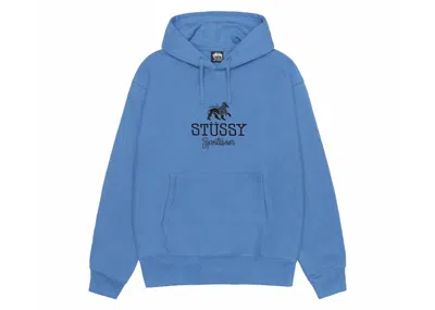 Pre-owned Stussy Men's  Sportswear Hoodie In Pacific In Blue