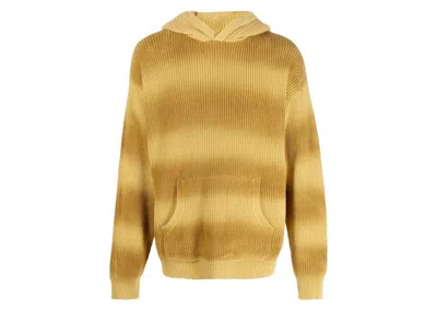Pre-owned Stussy Men's  Spray Dyed Hoodie In Tan
