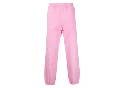 Pre-owned Stussy Men's  Stock Logo Pant In Pink