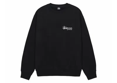 Pre-owned Stussy Men's  Superior Quality Crew In Black