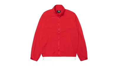 Pre-owned Stussy Men's  Warm Up Jacket In Red