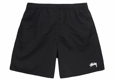 Pre-owned Stussy Men's  Water Stock Short (ss24) In Black