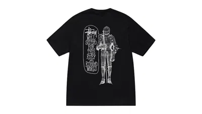 Pre-owned Stussy Men's  Well Suited Tee Shirt In Black