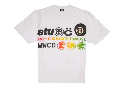 Pre-owned Stussy Men's  X Cpfm International T-shirt In White