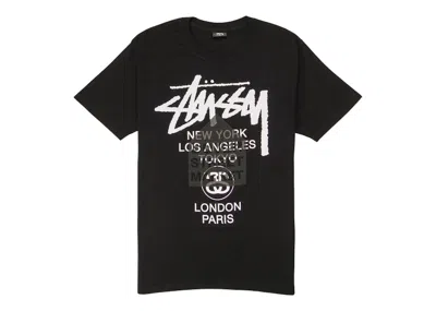 Pre-owned Stussy Men's  X Dover Street Market T-shirt In Black