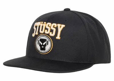 Pre-owned Stussy Men's  X Goldie Metalheadz 30 Snapback Hat In Black