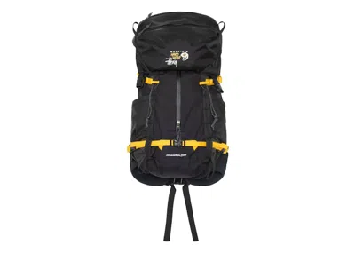 Pre-owned Stussy Men's  X Mountain Hardwear Scrambler S 28l Backpack In Black