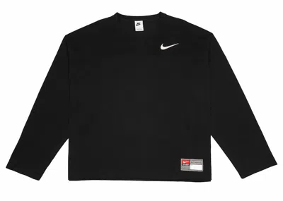 Pre-owned Stussy Men's  X Nike Drifit Mesh Jersey (asia Sizing) In Black