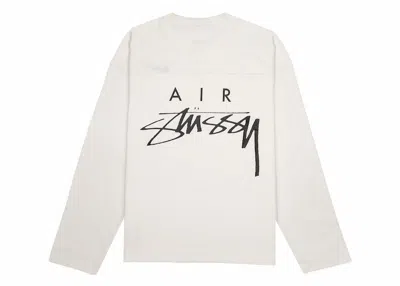 Pre-owned Stussy Men's  X Nike Drifit Mesh Jersey In Sail