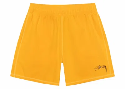 Pre-owned Stussy Men's  X Nike Water Short In Sundial