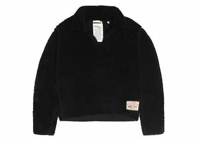 Pre-owned Stussy Men's  X Our Legacy Curly Fleece Runner Sweat In Black