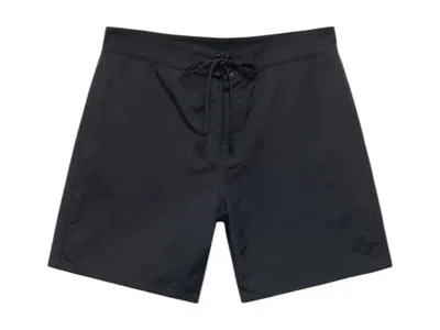Pre-owned Stussy Men's  X Our Legacy Work Shop Work Trunks In Black Nylon Cordura