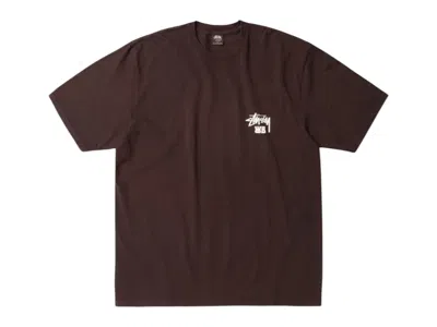Pre-owned Stussy Men's  X Wales Bonner Ocean Song Tee Shirt In Brown