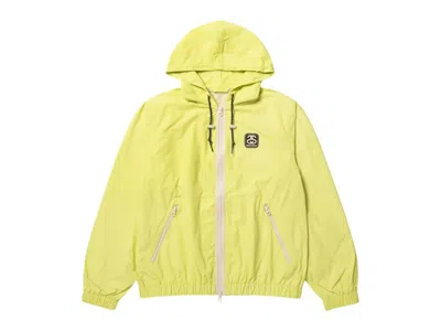 Pre-owned Stussy Men's  X Wales Bonner Windbreaker In Lime In Green