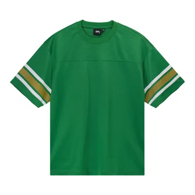 Pre-owned Stussy Mesh Football Jersey 'green'