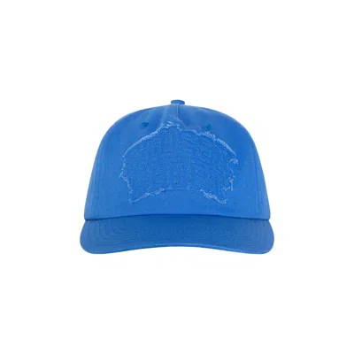 Pre-owned Stussy Mid-depth Sport Patch Snapback 'blue' | Men's Size Onesize