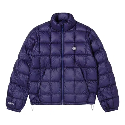 Pre-owned Stussy Midweight Puffer 'iris' | Blue | Men's Size M