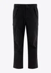 Stussy Cotton Black Trousers In Black