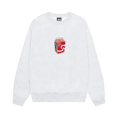 Pre-owned Stussy Milk Crew 'ash Heather' In Grey