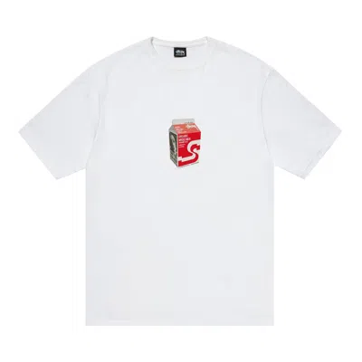 Pre-owned Stussy Milk Tee 'white'