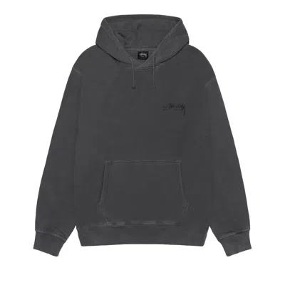 Pre-owned Stussy Modern Age Hoodie Pigment Dyed 'black' | Men's Size M