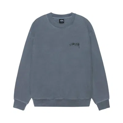 Pre-owned Stussy Modern Age Hoodie Pigment Dyed 'navy' | Blue | Men's Size L