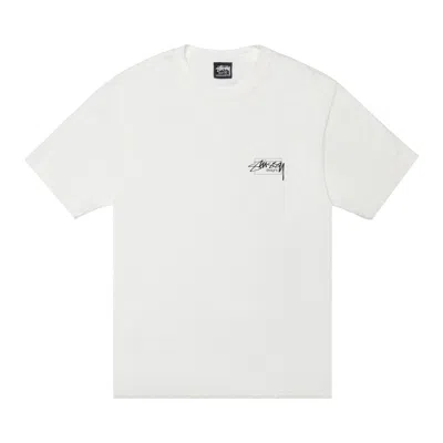 Pre-owned Stussy Modern Age Tee Pigment Dyed 'natural' | Cream | Men's Size S