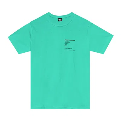 Pre-owned Stussy Modern Leaders Tee 'green'