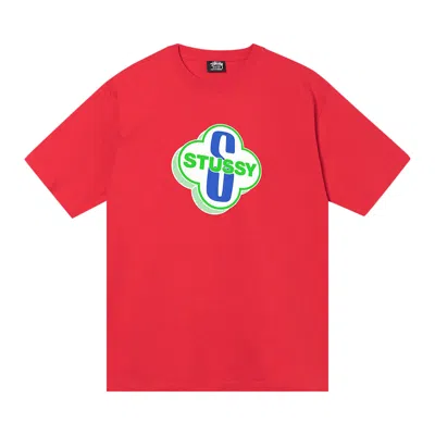 Pre-owned Stussy Motel Tee 'red'