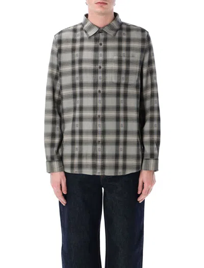 Stussy Motif Plaid Shirt In Multi