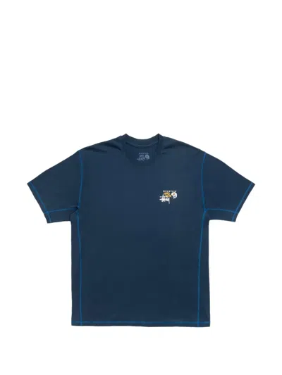 Stussy Mountain Hardwear T-shirt In Blue