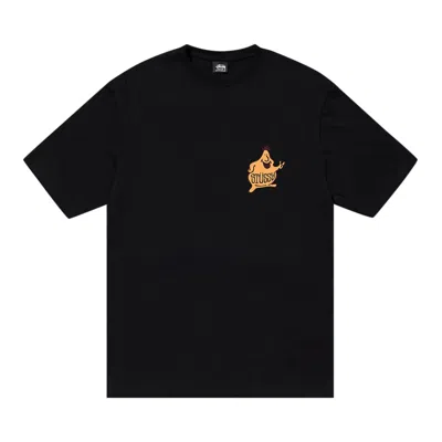 Pre-owned Stussy Mr. Blob Spiral Tee 'black'