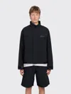 Stussy Mx Logo-print Jacket In Black