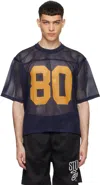Stussy Team Jersey 80 T-shirt In Navy Navy | ModeSens