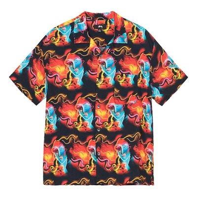 Stussy Neon Venus Shirt 'multi'