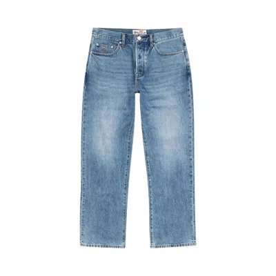 Pre-owned Stussy New Classic Denim Jean 'indigo Stone Wash' | Blue | Men's Size 38