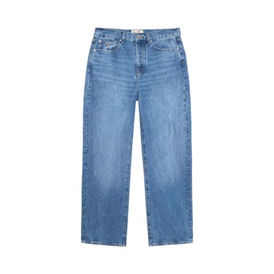 Pre-owned Stussy New Classic Denim Jean 'medium Blue'