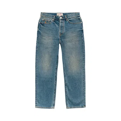 Pre-owned Stussy New Classic Jean Denim 'dark Wash Indigo' | Blue | Men's Size 34