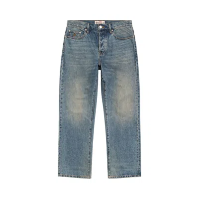Pre-owned Stussy New Classic Jean Denim 'vintage Mid Wash' | Blue | Men's Size 34