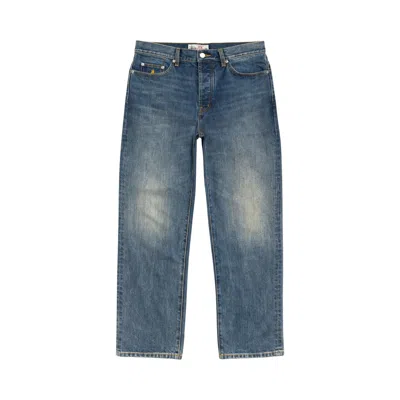 Pre-owned Stussy New Classic Jean Slub Denim 'blue' | Men's Size 32