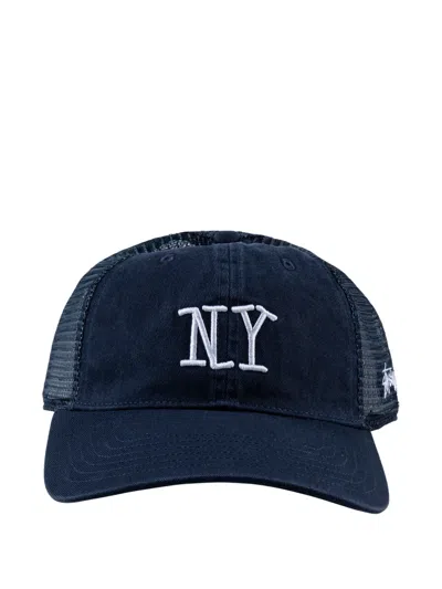Stussy New York Chapter Embroidered Cap In Pink
