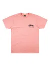 Stussy New York Logo-print T-shirt In Pink