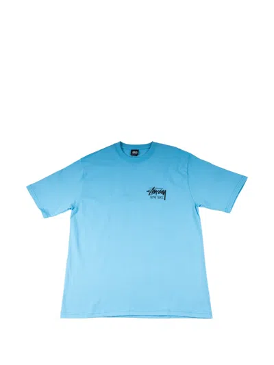 Stussy New York Logo-print T-shirt In Blue