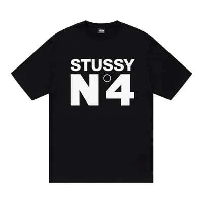 Pre-owned Stussy No.4 Tee 'black'