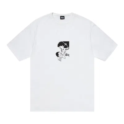 Pre-owned Stussy Nurture Tee 'white'