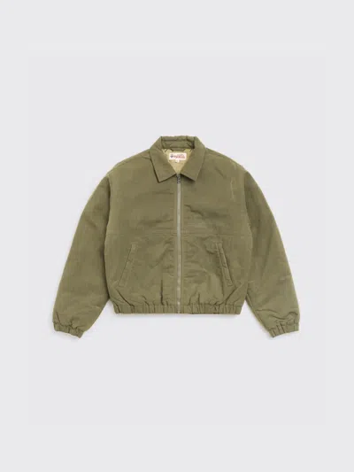 Stussy Nyco Collared Work Jacket In Green