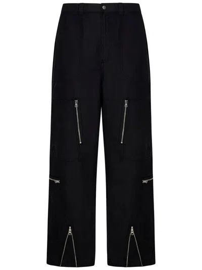 Stussy Nyco Flight Trousers In Black