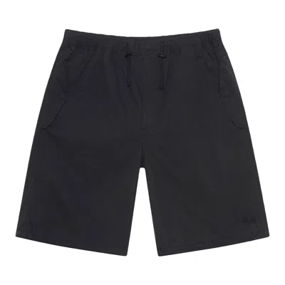 Pre-owned Stussy Nyco Over Short 'black'