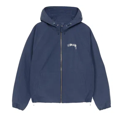 Pre-owned Stussy Nylon Beach Shell 'navy' | Blue | Men's Size M